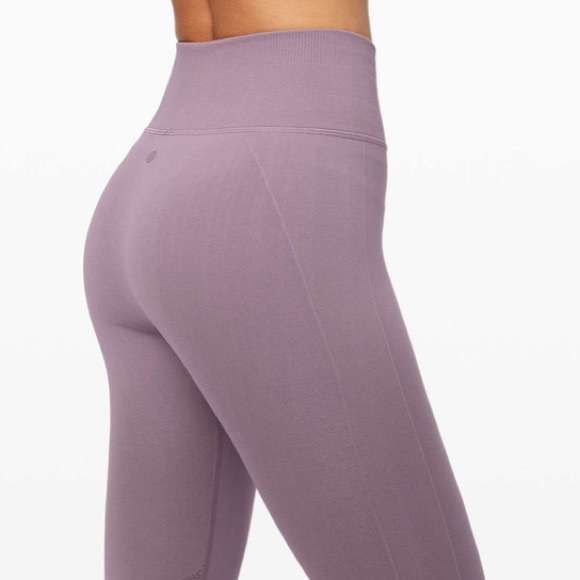 🟠SOLD🟠Lululemon Ebb to Street Tight-Frosted Mulberry - Picture 6 of 8